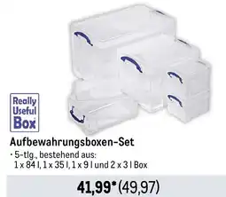 METRO Really Useful Box Aufbewahrungsboxen-Set Angebot