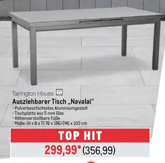 METRO Tarrington House Ausziehbarer Tisch,,Navalai" Angebot