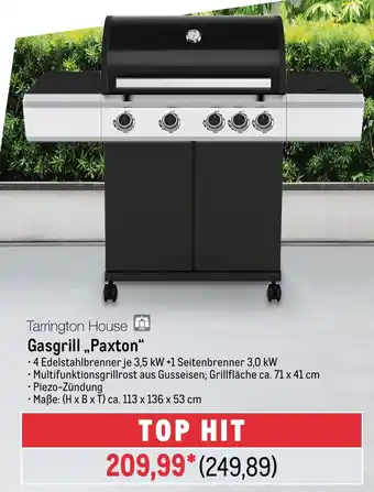 METRO Tarrington House Gasgrill,,Paxton" Angebot