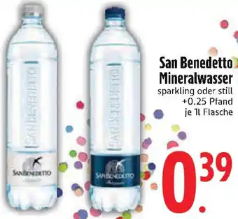 Edeka San Benedetto Mineralwasser Angebot