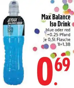 Edeka Max Balance Iso Drink Angebot