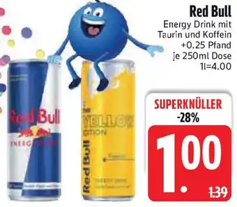 Edeka Red Bull Energy Drink Angebot