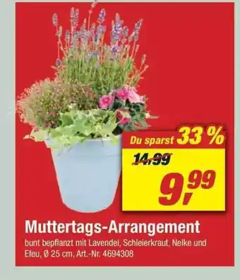 toom Baumarkt Muttertags Arrangement Angebot