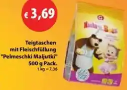 Mix Markt Teigtaschen mit Fleischfüllung "Pelmeschki Maljutki" Angebot