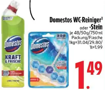 Edeka Domestos WC-Reiniger oder -Stein Angebot