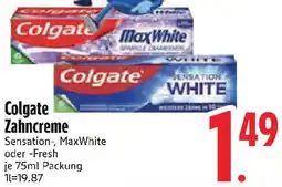 Edeka Colgate Zahncreme Angebot