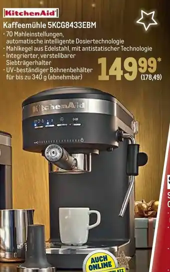 METRO KitchenAid Kaffeemühle 5KCG8433EBM Angebot