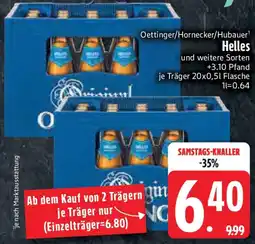 Edeka Oettinger/Hornecker/Hubauer Helles Angebot