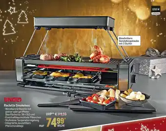 METRO Unold Raclette Smokeless Angebot