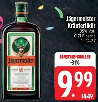 Edeka Jägermeister Kräuterlikör Angebot