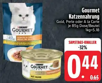 Edeka Gourmet Katzennahrung Angebot