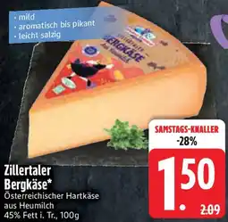 Edeka Zillertaler Bergkäse Angebot