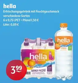 Trink und Spare hella Erfrischungsgetränk Angebot