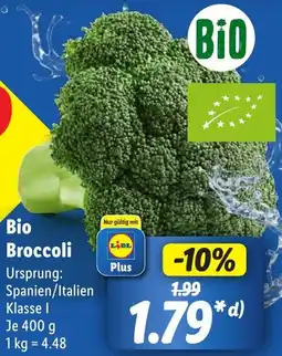 Lidl Bio Broccoli Angebot