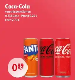 Trink und Spare Coca-Cola Angebot