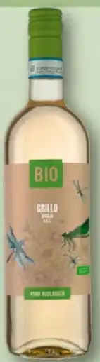 Aldi Nord Vino Biologico Grillo Sicilia Angebot