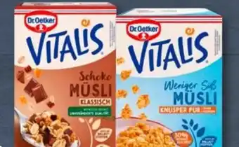 Aldi Nord Dr. Oetker Vitalis Schoko Müsli klassisch Angebot