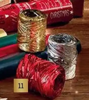 METRO Geschenkband Metallic Raffia 100 m Angebot