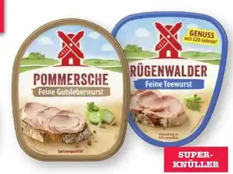 Scheck-in-Center Rügenwalder Mühle Pommersche Leberwurst Angebot