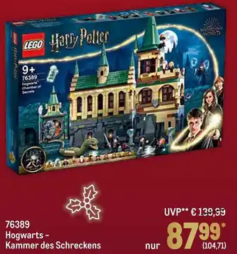 METRO Lego Harry Potter 76389 Hogwarts Kammer des Schreckens Angebot