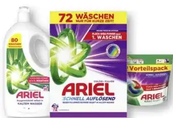 Scheck-in-Center Ariel Waschmittel Pulver Angebot