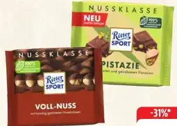 Edeka Ritter Sport Nussklasse Angebot