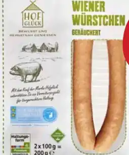 Edeka Hofglück Wiener Würstchen Angebot