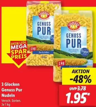 Lidl 3 Glocken Genuss Pur Nudeln Angebot