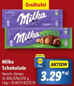 Lidl Milka Schokolade Angebot