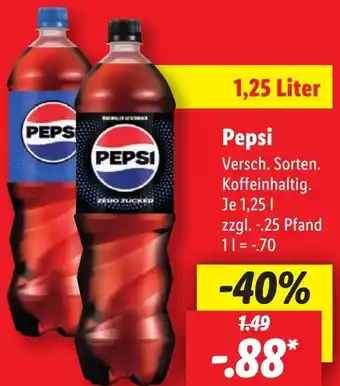 Lidl Pepsi Angebot