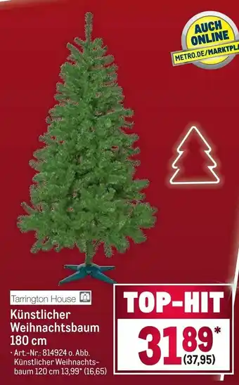 Tarrington House Knstlicher Weihnachtsbaum 180 cm Angebot bei METRO