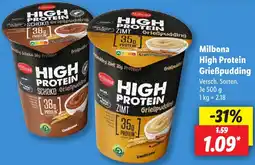 Lidl Milbona High Protein Grießpudding Angebot