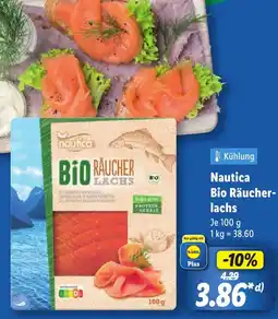 Lidl Nautica Bio Räucherlachs Angebot