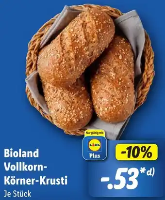 Lidl Bioland Vollkorn Körner-Krusti Angebot