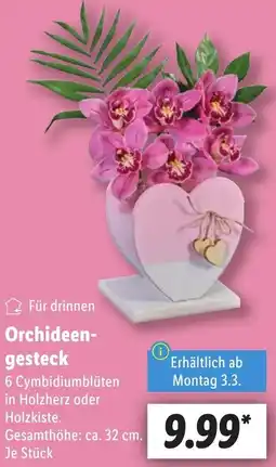 Lidl Orchideengesteck Angebot