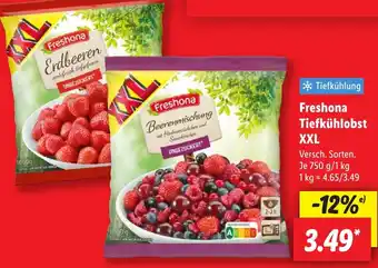 Lidl Freshona Tiefkühlobst XXL Angebot