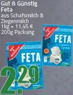 Ihr Frischmarkt Gut & Günstig Feta Angebot