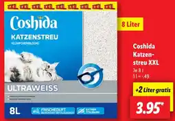 Lidl Coshida Katzenstreu XXL Angebot