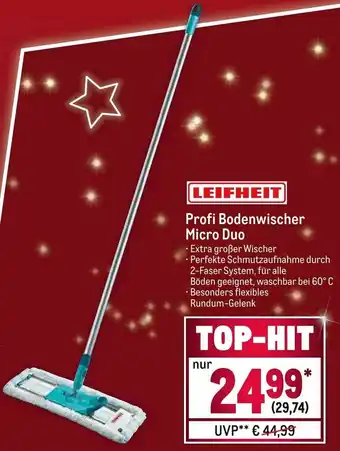 METRO Leifheit Profi Bodenwischer Micro Duo Angebot