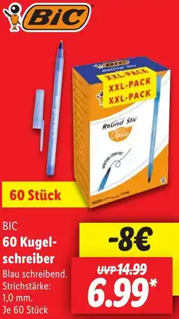 Lidl BIC 60 Kugelschreiber Angebot