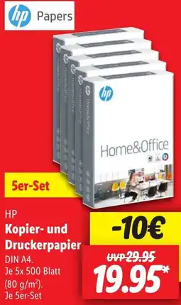 Lidl HP Kopier- und Druckerpapier Angebot