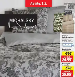 Lidl MICHALSKY Satin-Bettwäsche Angebot