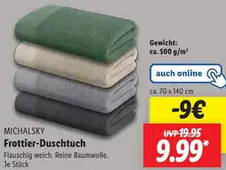 Lidl MICHALSKY Frottier-Duschtuch Angebot