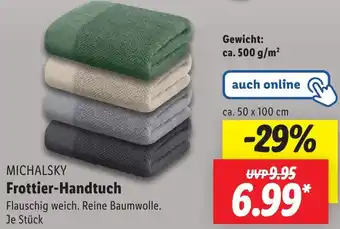 Lidl MICHALSKY Frottier-Handtuch Angebot