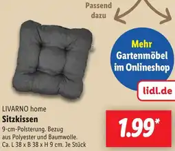 Lidl LIVARNO home Sitzkissen Angebot