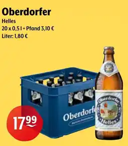 Trink und Spare Oberdorfer Helles Angebot