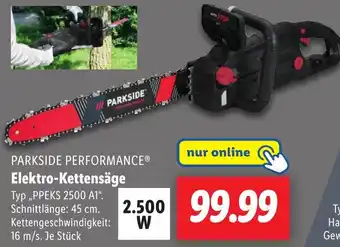 Lidl PARKSIDE PERFORMANCE Elektro-Kettensäge Angebot