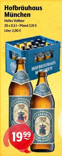 Trink und Spare Hofbräuhaus München Helles Vollbier Angebot