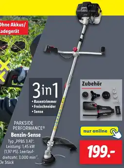 Lidl PARKSIDE PERFORMANCE Benzin-Sense Angebot