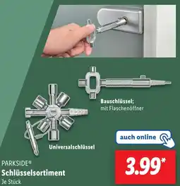 Lidl PARKSIDE Schlüsselsortiment Angebot